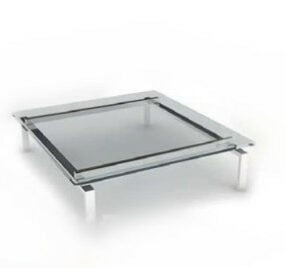 Tavolino trasparente modello 3d