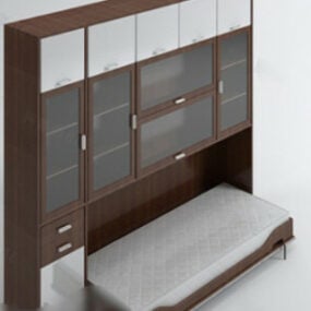 Moderne kabinett 3d-modell