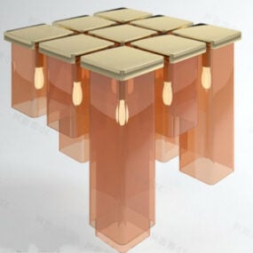 3д модель комнатного потолочного светильника