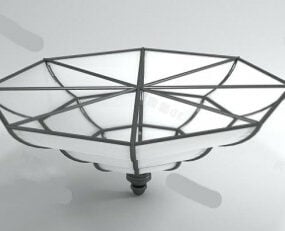 مصابيح السقف البسيطة نموذج 3D