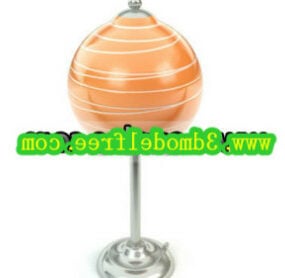 Lampu Meja Bentuk Lollipop model 3d