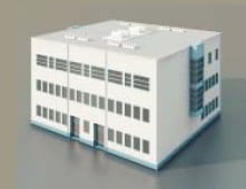 Edificio educativo modelo 3d