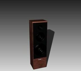 Model 3D Speaker Perkakas Model 3d
