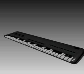 Organ Keyboard 3d model