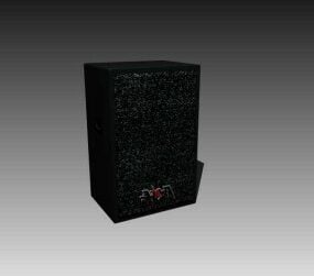 Peralatan Mode Kotak Speaker model 3d