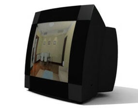 Počítačový monitor 3D model