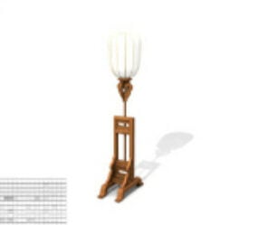 Lámpara de mesa Charm modelo 3d