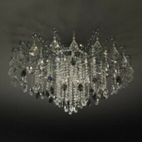 Of European Classical Crystal Chandeliers 3d model