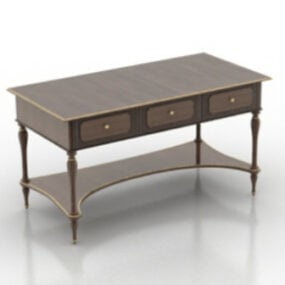 Classical Desk 3d model