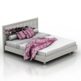 Boudoir Bed 3d model