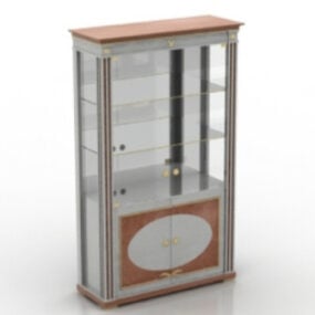 Glass Showcase Cabinet 3d model