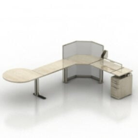 Офісний конференц-стіл 3d модель