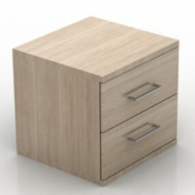 Bedside Cabinet 3d model