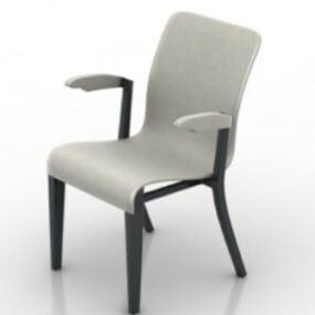 साधारण कुर्सी फर्नीचर 3डी मॉडल