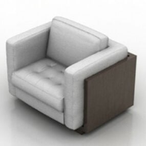 Modello 3d di mobili per divani deluxe
