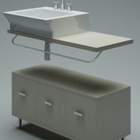 Wash Sink 3d model