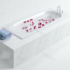 Luxe badkuip met bloem