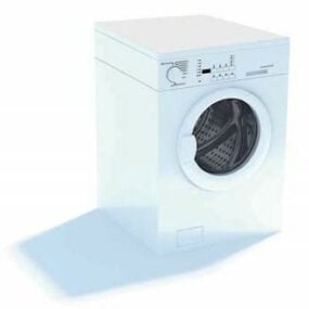 Modello 3d della lavatrice