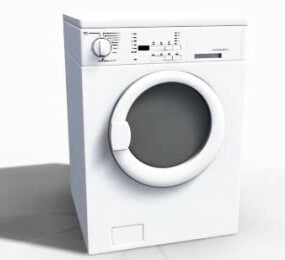Moderne vaskemaskine 3d-model