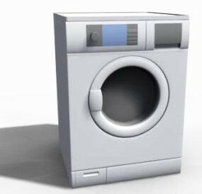 Modelo 3d de máquina de lavar