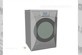 Moderne vaskemaskin 3d-modell
