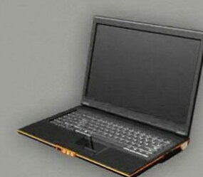 Laptop Thinkpad 3d-modell