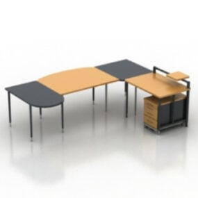 Ofis Masası 3d modeli