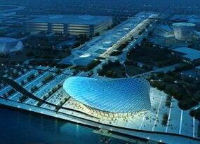 3D-Modell des Nationalpavillons der Weltausstellung
