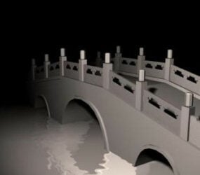 Antique Bridge 3d model