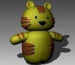 Tierpuppen Kitty Cat 3D-Modell