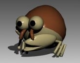 Krab marionetkowy zwierzęcy Model 3D