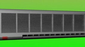 Kodinkoneiden ilmastointilaitteen 3d-malli