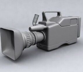 Profesjonell kamera 3d-modell