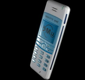 3д модель мобильного телефона