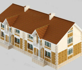 Residential Villas Ladda ner 3d-modell