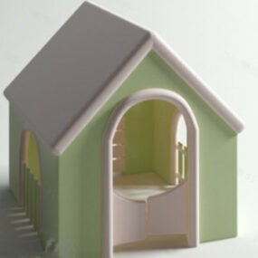 Erfrischendes 3D-Modell für kleine Hundehütten