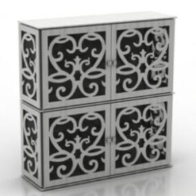 Cabinet Texture Drawers 3d model