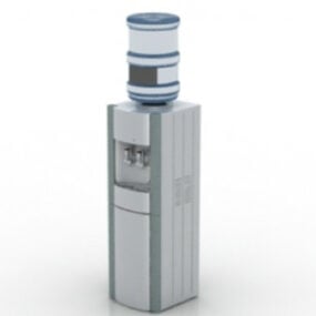 Hochwertiges 3D-Modell eines Wasserspenders