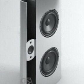White Speaker 3d model