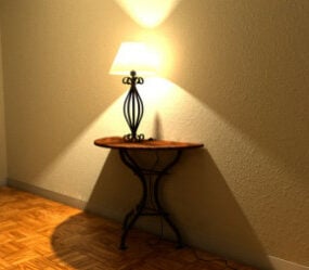 Model 3D Lampu Glow