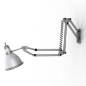 Lámpara de mesa plegable modelo 3d