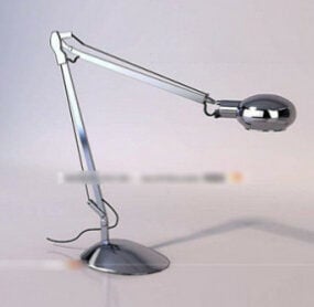 Metallinen pöytälamppu 3d malli