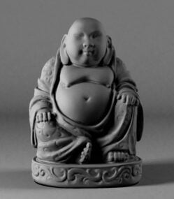 Maitreya-standbeeld Gratis 3d-model