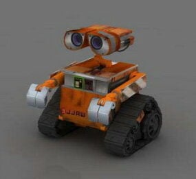 एट रोबोट फ्री 3डी मॉडल