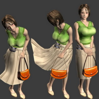 20 Beauty Girl Character Free 3ds Max 3D Models - Open3DModel