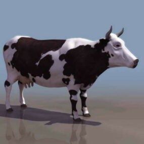 Model 3D krowy