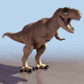 Model 3d Dinosaurus T-rex