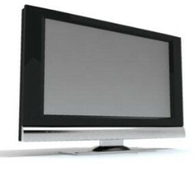 Ultratunn TV-fri 3d-modell