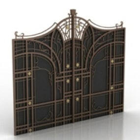 Porte Continentale de Luxe modèle 3D