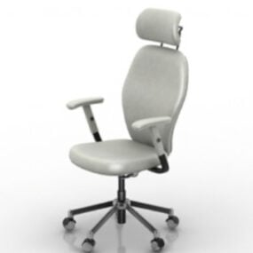 صندلی اداری راحت مدل سه بعدی